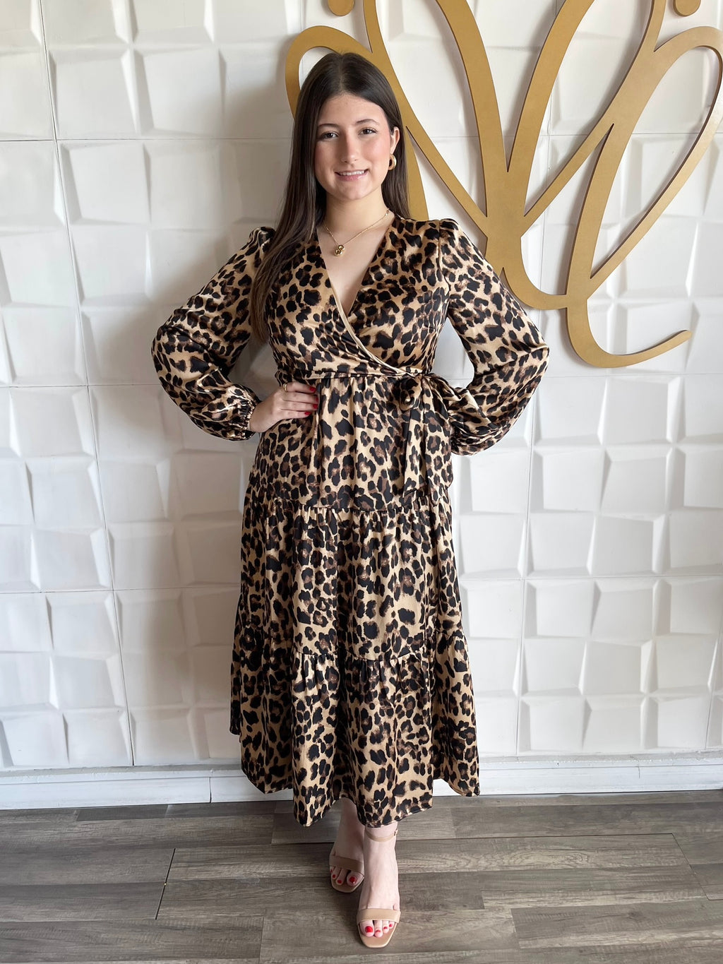 Leopard Print Dress