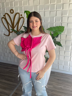 Pink Statement Top