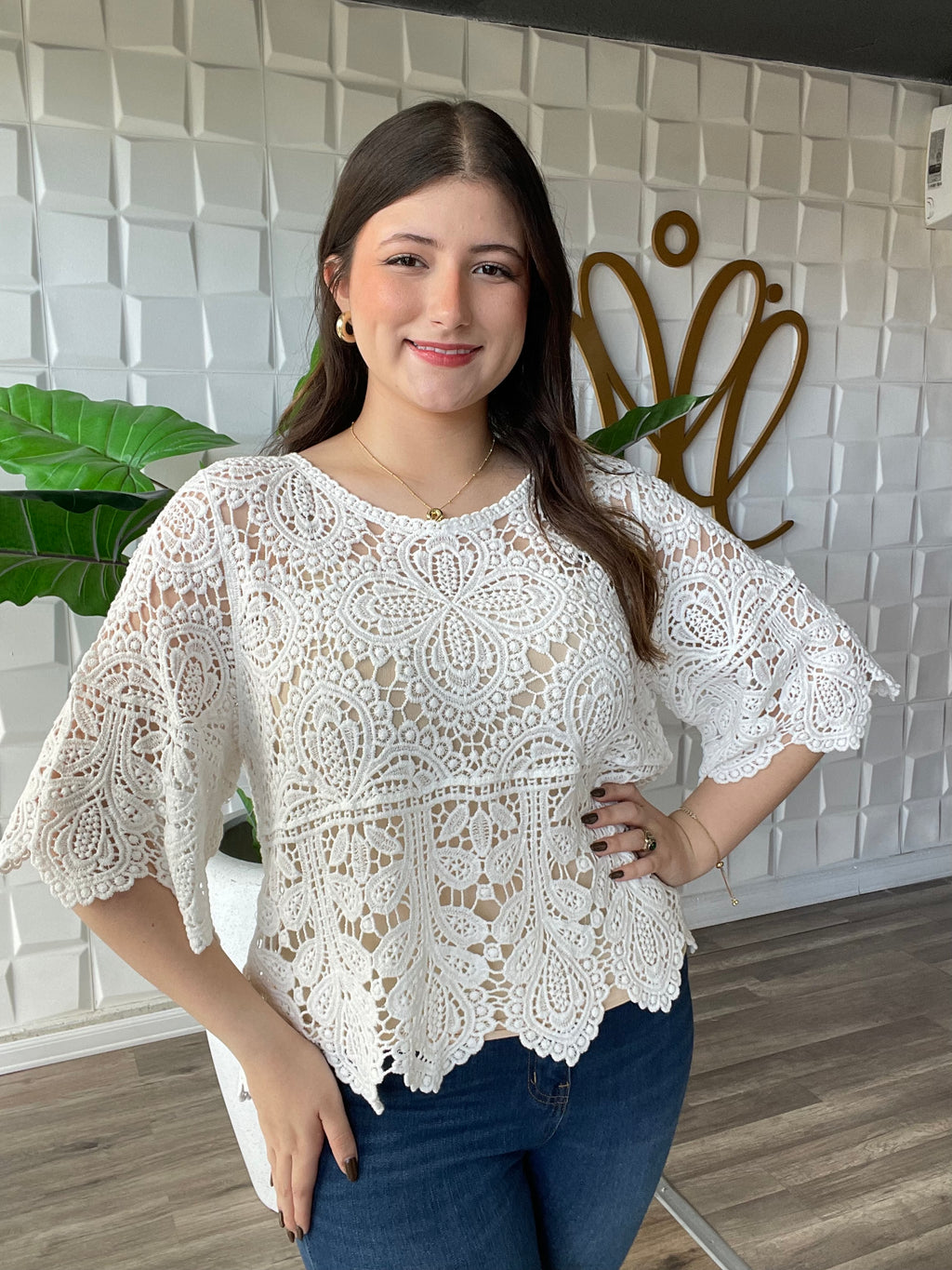 Crochet White Top